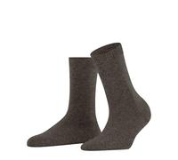 FALKE Cosy Wool W So laine cachemire unies 1 paire, Chaussettes Femme, Marron Porto Melange 5201, 35-38