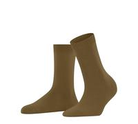 FALKE Cosy Wool W So Laine Cachemire Unies Chaussettes, Jaune Old Brass 1220, 35-38 Femme