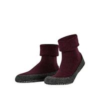 Falke Chaussettes-chaussons Cosyshoe M HP laine avec picots sur la semelle Rouge Barolo 43/44