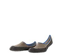Falke Chaussons Homme Cosyshoe Invisible M Hp laine, picots semelle, Marron Oak Melange 43/44