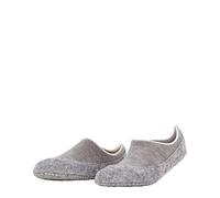 FALKE Cosyshoe Invisible W Hp laine picots sur la semelle 1 paire, Chaussettes Chaussons Femme, Gris Light Grey 3400, 39/40 EU