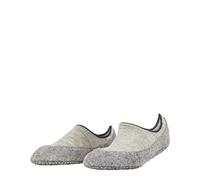 FALKE Cosyshoe Invisible W Hp laine picots sur la semelle 1 paire, Chaussettes Chaussons Femme, Gris Light Grey Melange 3204, 39/40 EU
