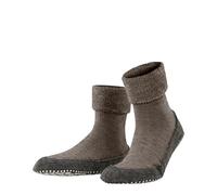 FALKE Cosyshoe M Hp laine picots sur la semelle 1 paire, Chaussettes Chaussons Homme, Marron Porto Melange 5201, 37/38 EU