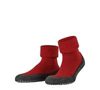 FALKE Cosyshoe M Hp laine picots sur la semelle 1 paire, Chaussettes Chaussons Homme, Rouge Fire 8150, 43/44 EU