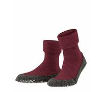 FALKE Cosyshoe M Hp laine picots sur la semelle 1 paire, Chaussettes Chaussons, Rouge Burnt Siena 8498, 37-38