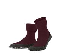FALKE Cosyshoe M HP Laine Picots sur la Semelle Chaussettes stoppeuses, Rouge Burnt Siena 8498, 43/44 EU Homme