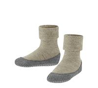 FALKE Cosyshoe Minis K Hp laine picots sur la semelle 1 paire, Chaussettes Chaussons Mixte enfant, Beige Sand Melange 4651, 27/28 EU
