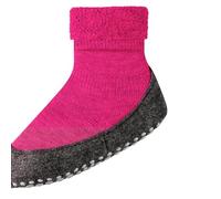 FALKE Cosyshoe Minis K HP laine picots sur la semelle 1 paire, Chaussettes Chaussons Mixte enfant, Rose (Gloss 8550), 27-28