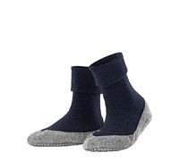 FALKE Cosyshoe W Hp laine picots sur la semelle 1 paire, Chaussettes Chaussons Femme, Bleu Marine Melange 6794, 39/40 EU