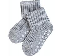 FALKE Catspads Cotton B HP épais picots sur la semelle 1 paire, Chaussettes Chaussons Mixte bébé, Gris (Light Grey 3400), 74-80