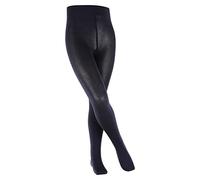 FALKE Cotton Touch K Ti opaques épais unis 1 paire, Collants Mixte enfant, Bleu Dark Navy 6370, 122-128
