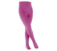 FALKE Cotton Touch K TI opaques unis 1 paire, Collants Mixte enfant, Rose (Gloss 8550), 152-164