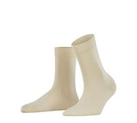 FALKE Cotton Touch W SO fines unies 1 paire, Chaussettes Femme, Beige (Cream 4011) nouveau - écologique, 35-38