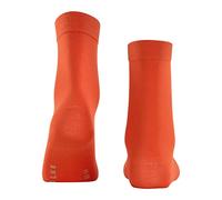 FALKE Cotton Touch W SO fines unies 1 paire, Chaussettes Femme, Orange (Ziegel 8095) nouveau - écologique, 39-42