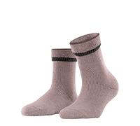 FALKE Cuddle Pads W Hp coton laine picots sur la semelle 1 paire, Chaussettes Chaussons Femme, Rouge Rosewood 8490, 35/38 EU