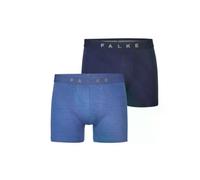 FALKE Daily Comfort Boxer Colour Multipack M BX Coton Respirant 2 pièces, Boxers Homme, Multicolore Blue Mix 0080, M