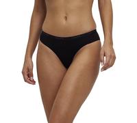 FALKE Daily Comfort Multipack W Sl coton respirants 2 pièces, Slips Femme, Noir Black 3000, M