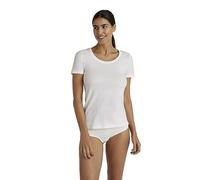 FALKE Daily Natural Crew Neck W S/s Ts coton respirant 1 pièce, Sous-vêtement Femme, Blanc White 2000, M
