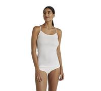 FALKE Daily Natural W S/l Sh coton respirante 1 pièce, Camisole Femme, Blanc White 2000, XL