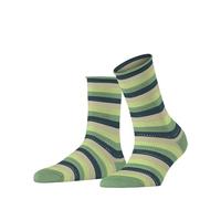 FALKE Dopamine Stripe W SO lyocell motif fantaisie 1 paire, Chaussettes Femme, Vert (Nettle 7447), 35-38
