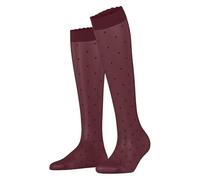 FALKE Dot Femmes Mi-bas ruby (8830), 39-42