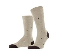 FALKE Dot M So coton fantaisie 1 paire, Chaussettes Homme, Beige Taupe Melange 4045, 47-50