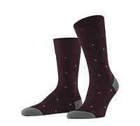 FALKE Dot M So coton fantaisie 1 paire, Chaussettes Homme, Rouge Barolo 8597, 43-46
