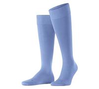 FALKE Energizing Cotton M Kh fines avec contention 1 paire, Chaussettes longues Homme, Bleu Cornflower Blue 6554, 41-42