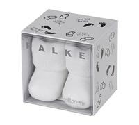 FALKE Erstling B So coton unies 1 paire, Chaussettes Mixte bébé, Blanc White 2000, 50-56