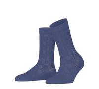 FALKE Evolute W So coton fantaisie 1 paire, Chaussettes Femme, Bleu Smoky Blue 6483 Evolute, 39-42