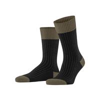 FALKE Expanded Shadow M So laine fantaisie 1 paire, Chaussettes Homme, Noir Black 3000, 39-42