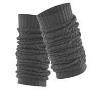 FALKE Fable Estate W LW Laine épaisse Unie Jambières, Gris Flanell 3210, ONESIZE Femme