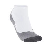 Falke Chaussettes de padel PL2 Short M Sso – coton fonctionnel anti-ampoule – 1 paire Blanc 44-45