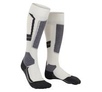 Falke - Chaussettes de ski - SK4 Advanced W Off White pour Femme en Laine - Taille 41-42 - Blanc Blanc 41-42