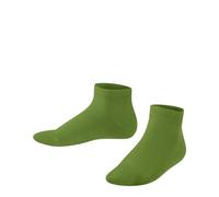 FALKE Family K Sn coton durable unies 1 paire, Chaussettes basses Mixte enfant, Vert Green Lawn 7315, 23-26