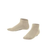 FALKE Family K SN coton unies 1 paire, Chaussettes basses Mixte enfant, Beige (Sand Melange 4650) nouveau - écologique, 27-30