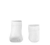FALKE Family K SN coton unies 1 paire, Chaussettes basses Mixte enfant, Blanc (White 2000) nouveau - écologique, 39-42