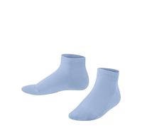 FALKE Family K SN coton unies 1 paire, Chaussettes basses Mixte enfant, Bleu (Cobalt Blue 6054) nouveau - écologique, 27-30
