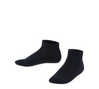 FALKE Family K SN coton unies 1 paire, Chaussettes basses Mixte enfant, Bleu (Dark Marine 6170) nouveau - écologique, 27-30