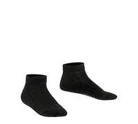 FALKE Family K SN coton unies 1 paire, Chaussettes basses Mixte enfant, Noir (Black 3000) nouveau - écologique, 27-30