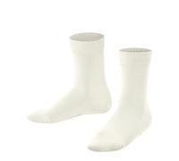 FALKE Family K So coton durable unies 1 paire, Chaussettes Mixte enfant, Blanc Off-White 2040, 35-38