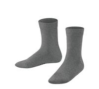 FALKE Family K So coton durable unies 1 paire, Chaussettes Mixte enfant, Gris Light Grey Melange 3390, 35-38