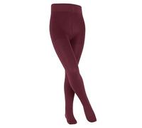 FALKE Family K Ti coton durable épais unis 1 paire, Collants Mixte enfant, Rouge Ruby 8830, 80-92