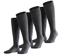 Falke Family Lot de 3 paires de chaussettes pour homme - Gris - 39-42