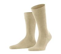 FALKE Family M SO coton unies 1 paire, Chaussettes Homme, Beige (Sand 4320) nouveau - écologique, 47-50