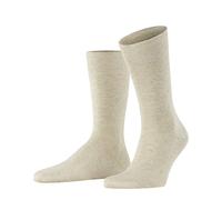 FALKE Family M So coton durable unies 1 paire, Chaussettes Homme, Beige Sand Melange 4650, 43-46