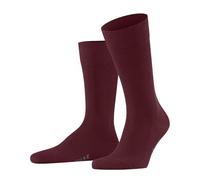 FALKE Family M So coton durable unies 1 paire, Chaussettes Homme, Rouge Ruby 8830, 43-46