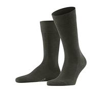 FALKE Family M So coton durable unies 1 paire, Chaussettes Homme, Vert Military 7826, 39-42