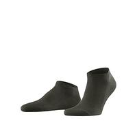 FALKE Family M SN coton unies 1 paire, Chaussettes basses Homme, Vert (Military 7826) nouveau - écologique, 39-42