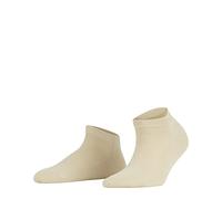 FALKE Family W SN coton unies 1 paire, Chaussettes basses Femme, Beige (Cream 4019) nouveau - écologique, 39-42